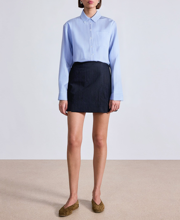 fashion-blue-striped-ladies-business-formal-suit