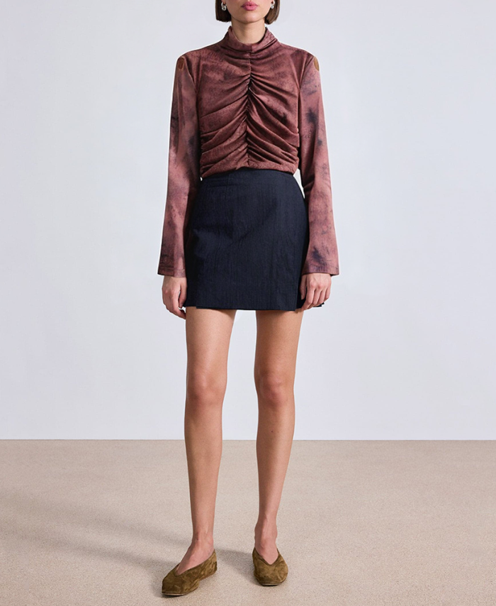 high-collar-slim-fit-pleated-womens-business-formal-suit