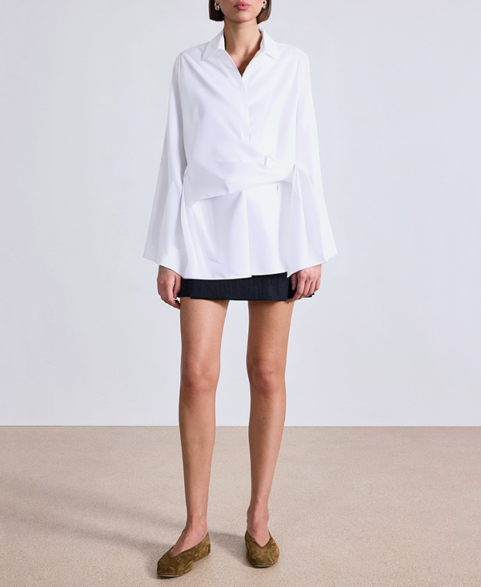 white-cross-knot-long-sleeve-ladies-business-formal-suit