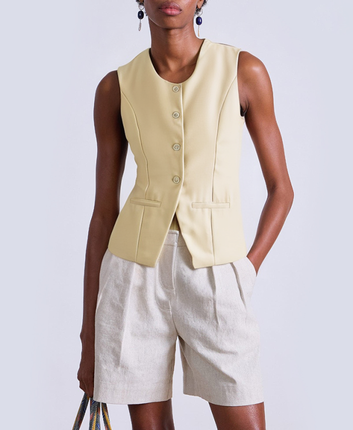 round-neck-sleeveless-casual-womens-vest