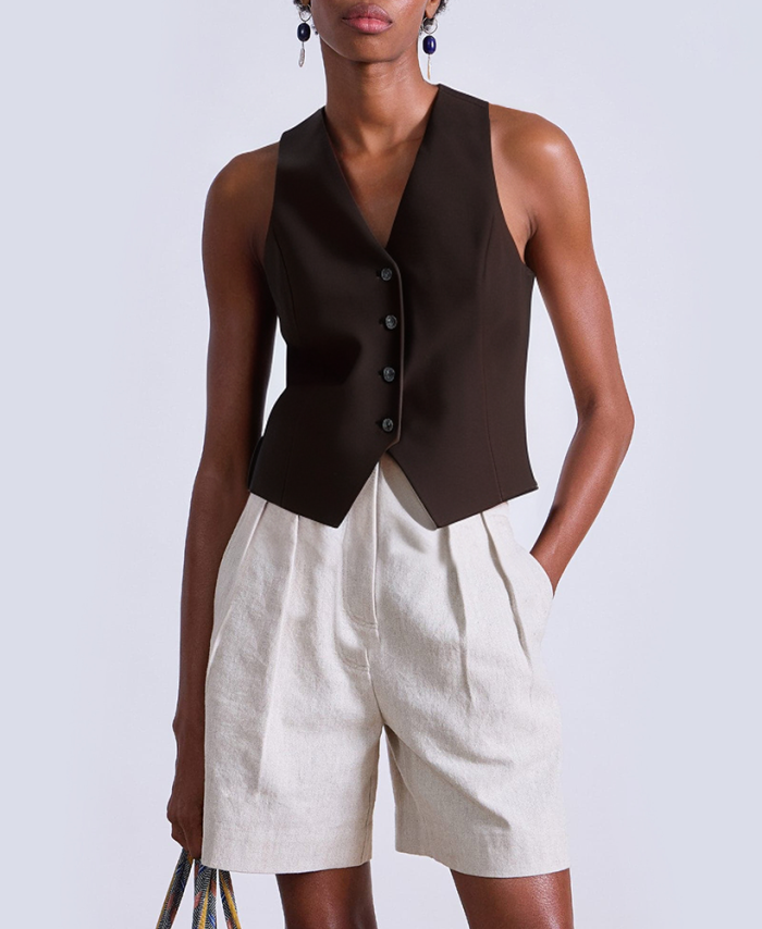 brown-lightweight-sleeveless-womens-vest