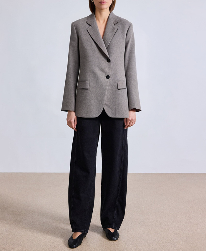new-grey-fashion-button-ladies-suit-jacket