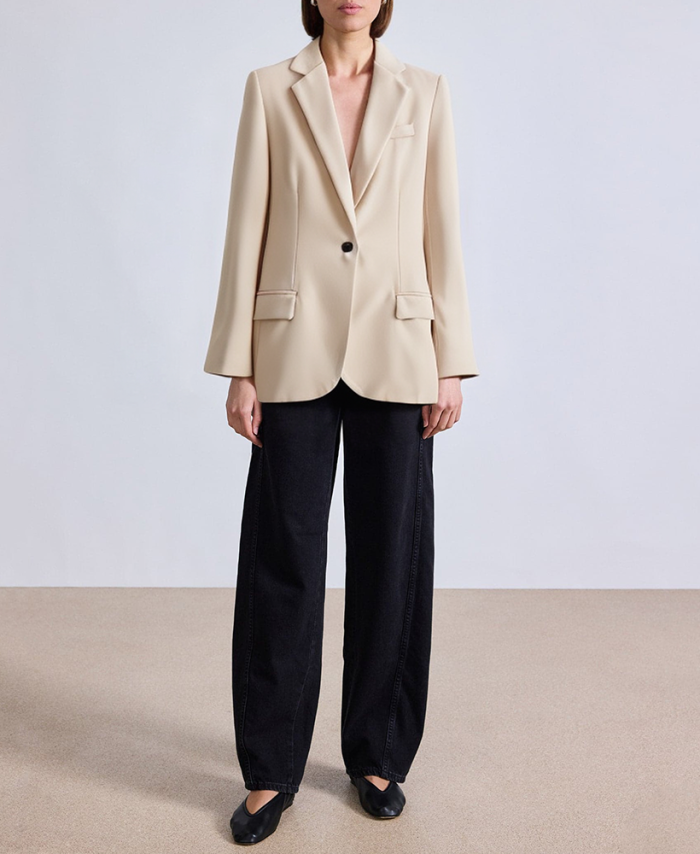 womens-single-button-front-slit-blazer