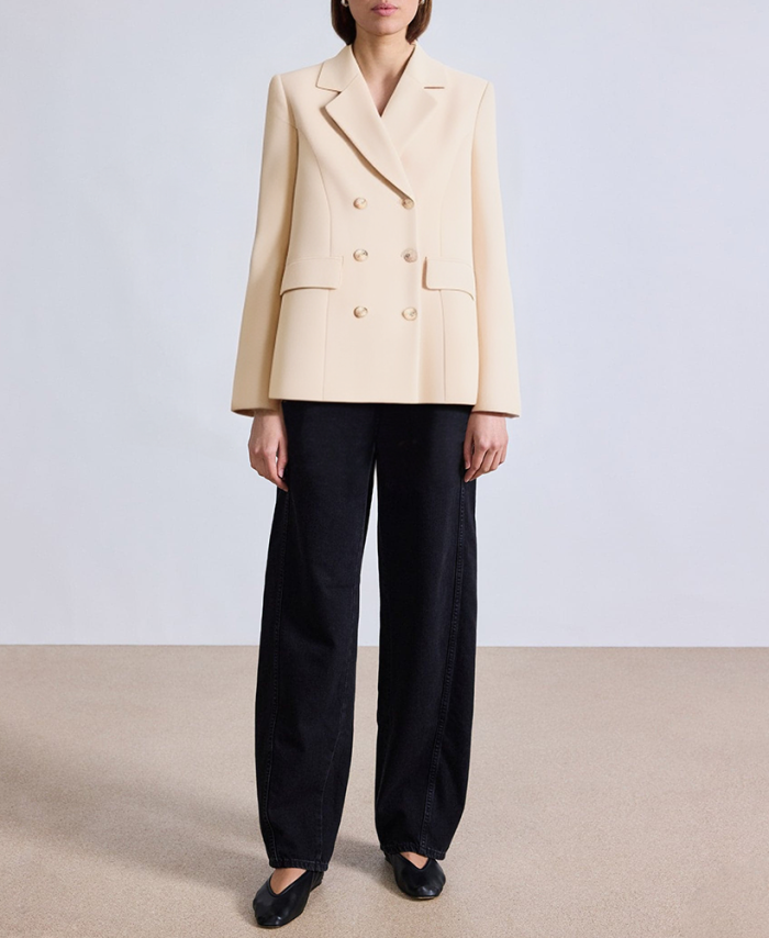 beige-lapel-double-breasted-womens-blazer