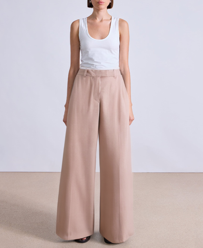 pink-breathable-straight-womens-suit-pants